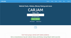 Desktop Screenshot of carjam.co.nz