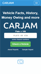 Mobile Screenshot of carjam.co.nz